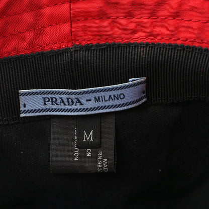 Prada Tessuto Nylon Bucket Hat M Rosso 6 of 6