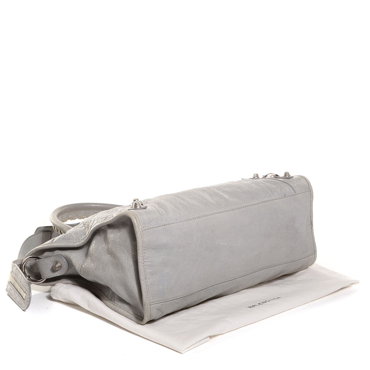 Agneau Giant 12 Silver Hardware City Gris Ciment