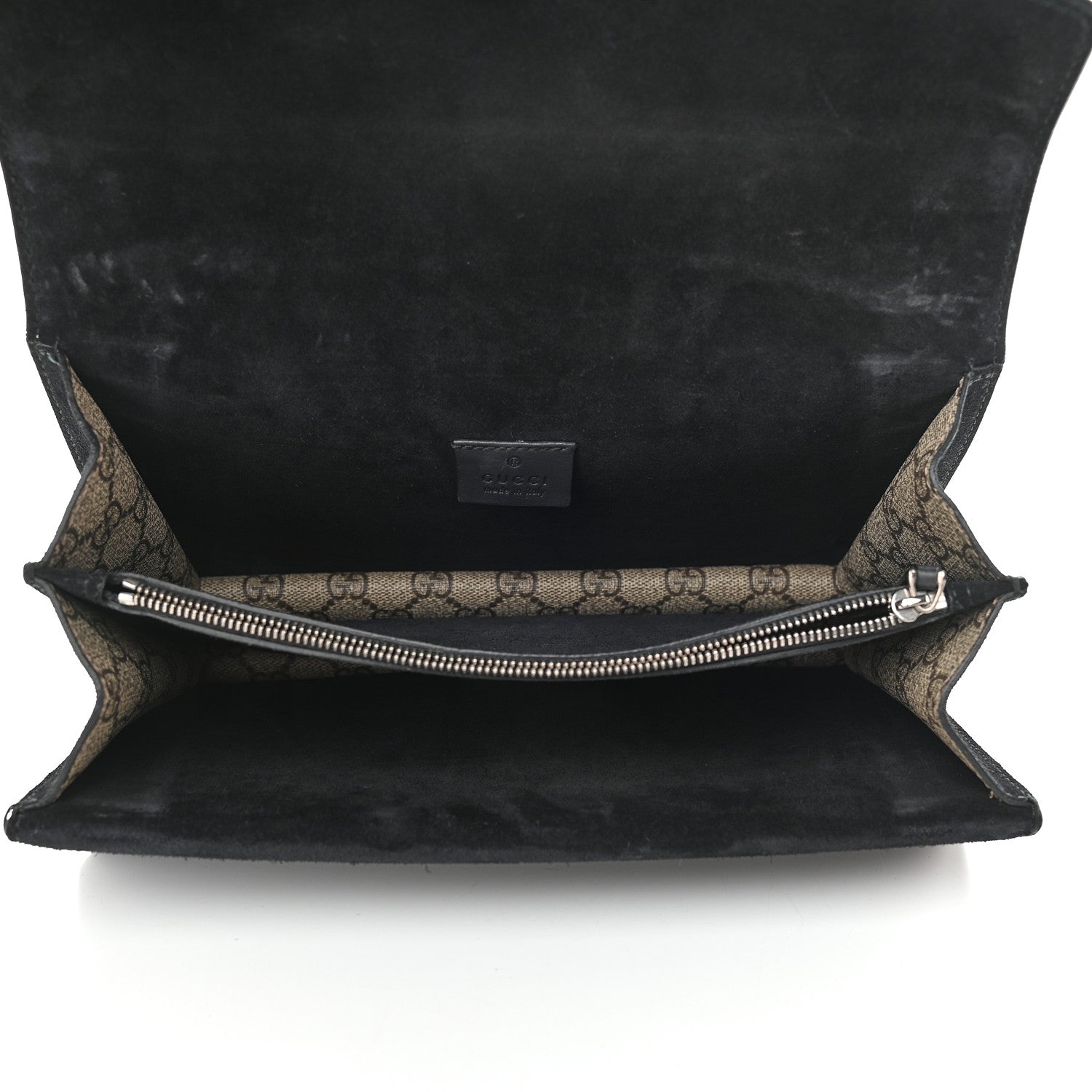 Gucci GG Supreme Monogram Small Dionysus Shoulder Bag Black 5 of 11