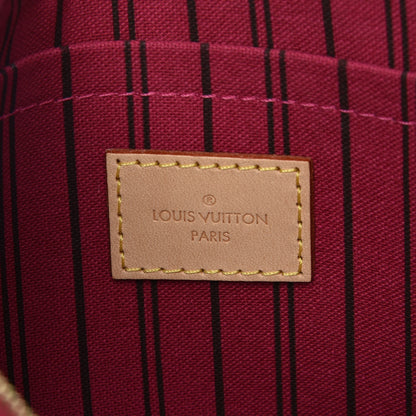 Louis Vuitton Monogram Neverfull MM GM Pochette Pivoine 6 of 7