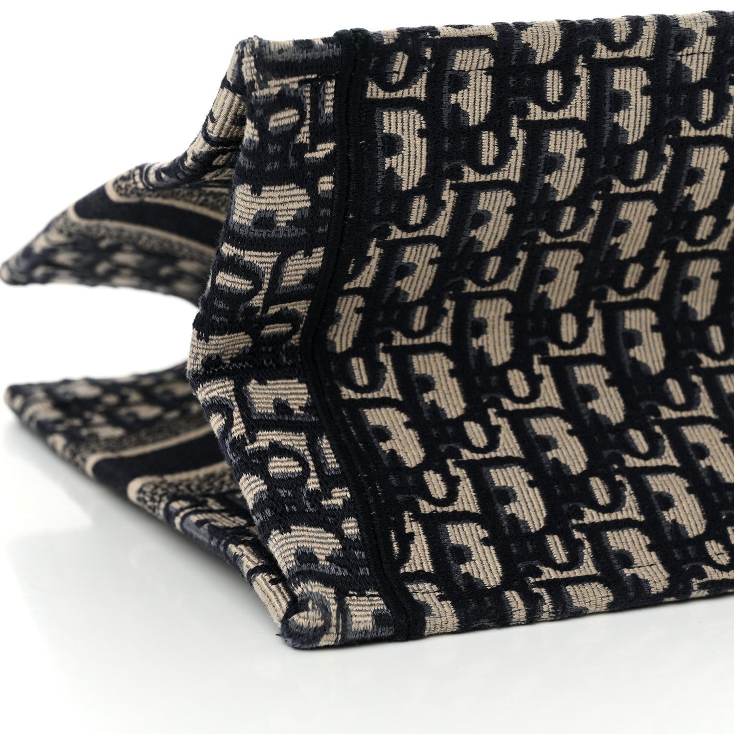 Christian Dior Oblique Medium Book Tote Blue Multicolor 9 of 12