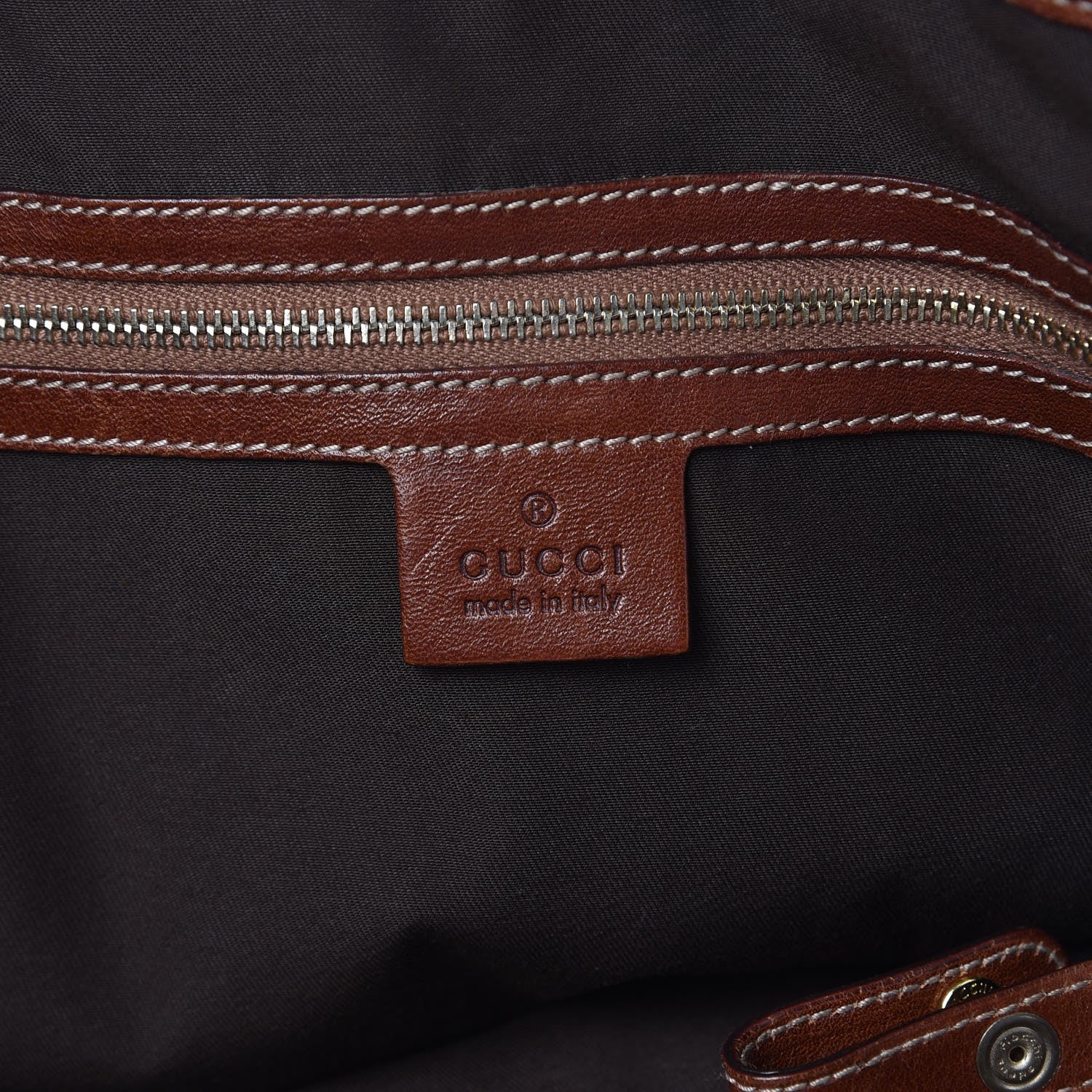 Gucci Monogram Medium Pelham Shoulder Bag Brown 6 of 9