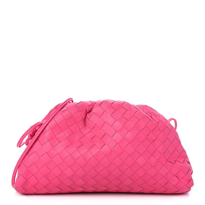 Bottega Veneta Nappa Intrecciato The Mini Pouch Rosa Shock 1 of 4