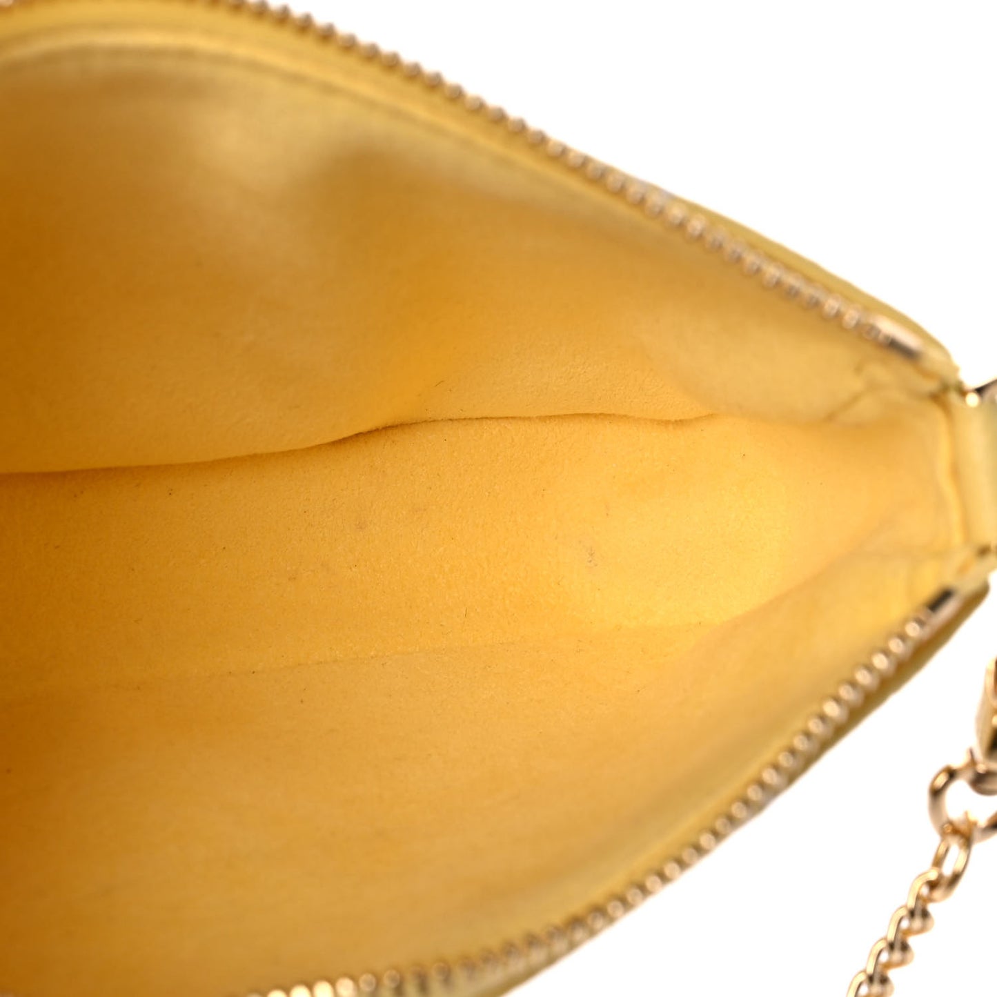 Empreinte Monogram Mini Pochette Accessories Lemon Curd Yellow