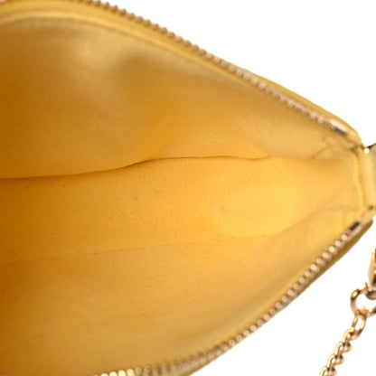 Louis Vuitton Empreinte Monogram Mini Pochette Accessories Lemon Curd Yellow 10 of 11