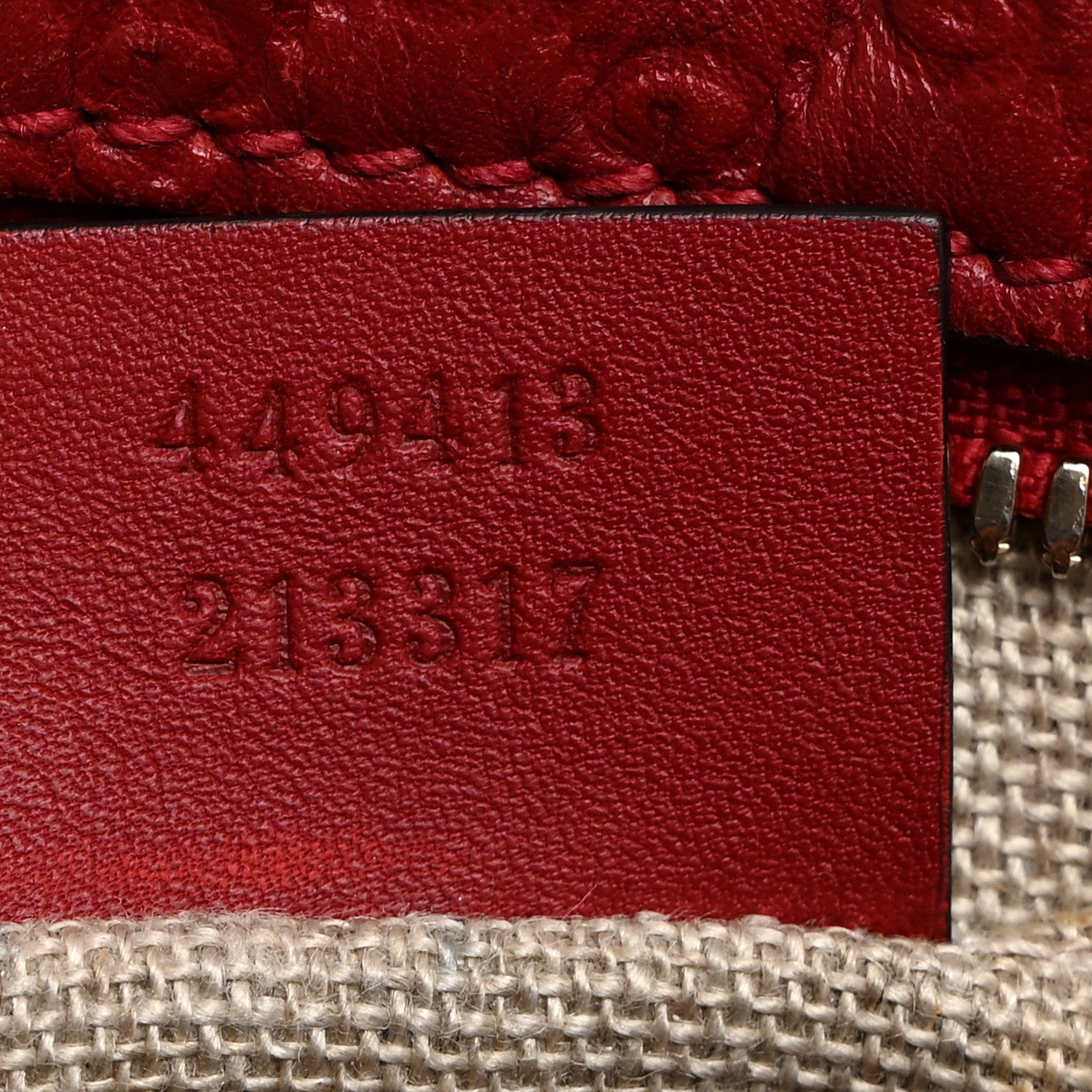 Gucci Microguccissima Mini Bree Messenger Bag Red 7 of 11