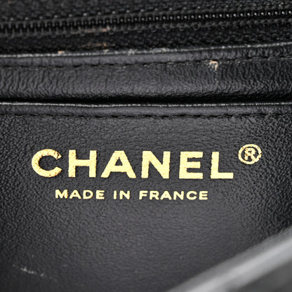Chanel Lambskin Quilted Mini Coco Charms Rectangular Flap Black 6 of 13