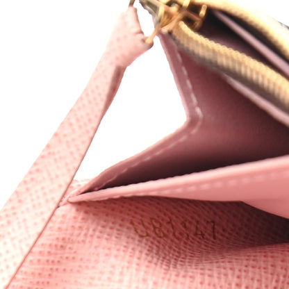 Louis Vuitton Monogram Rosalie Coin Purse Rose Ballerine 7 of 7