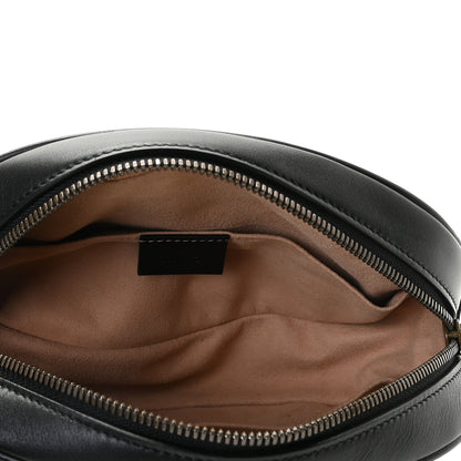 Gucci Calfskin Matelasse GG Marmont Belt Bag 65 26 Black 5 of 9