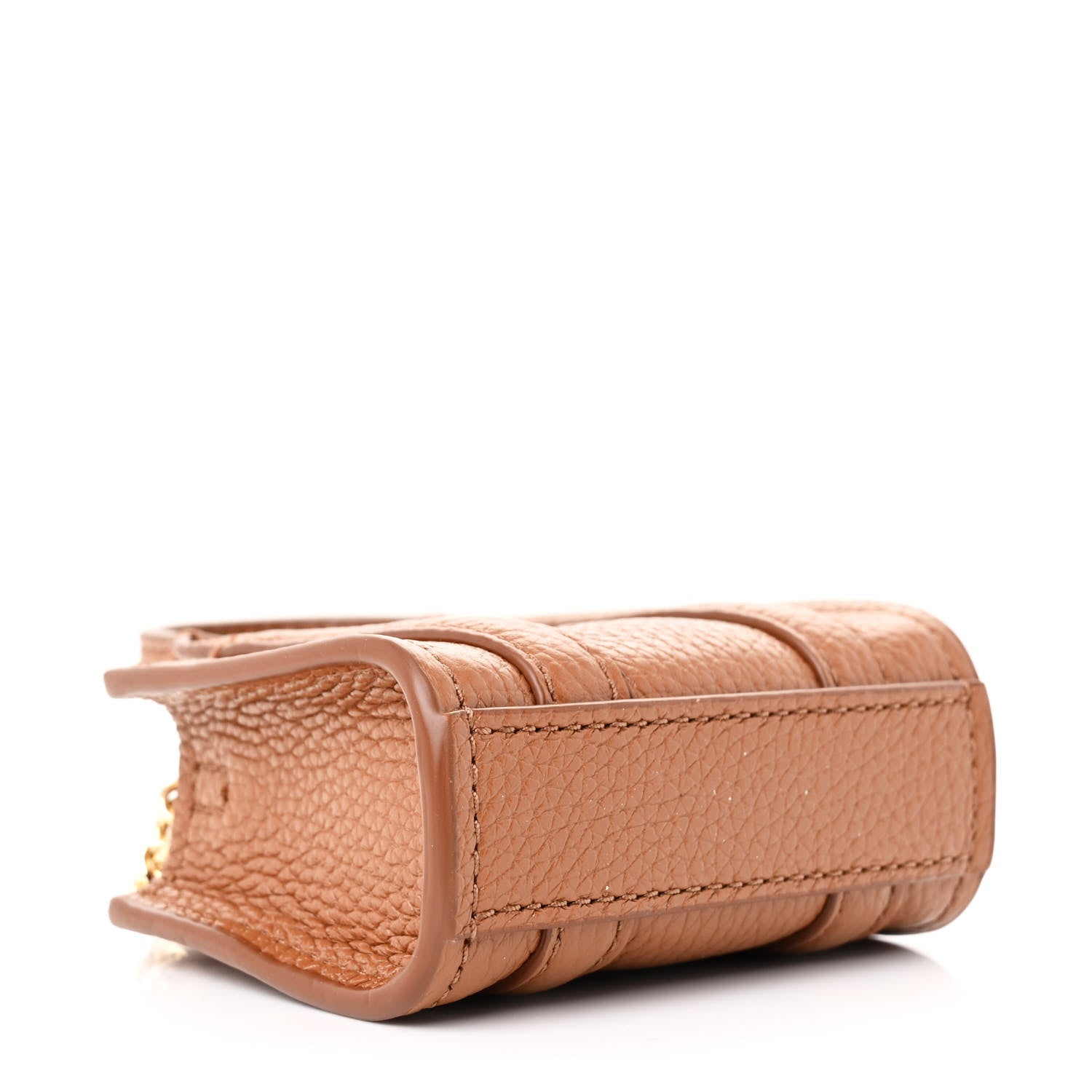 Marc Jacobs Grained Calfskin Nano The Tote Bag Crossbody Argan Oil 4 of 10