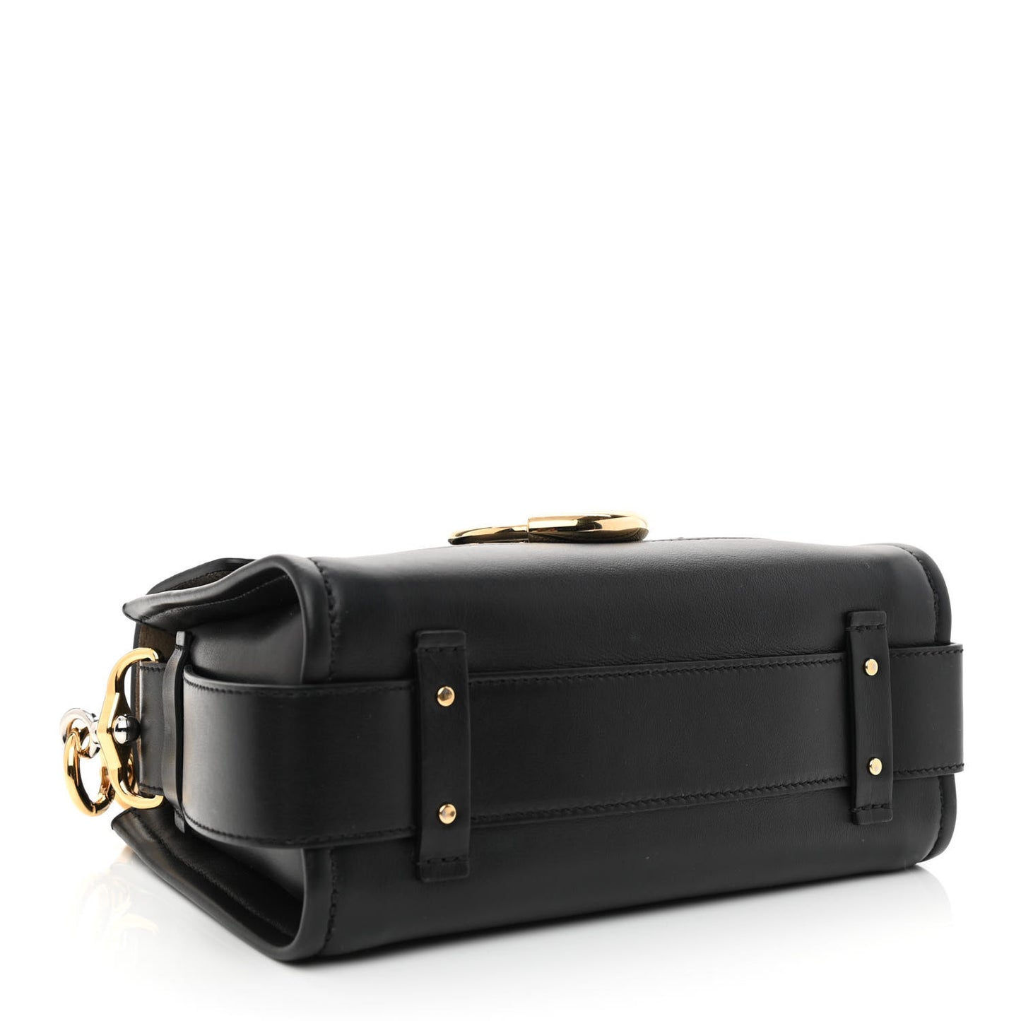 Calfskin Mini Tess Day Bag Black