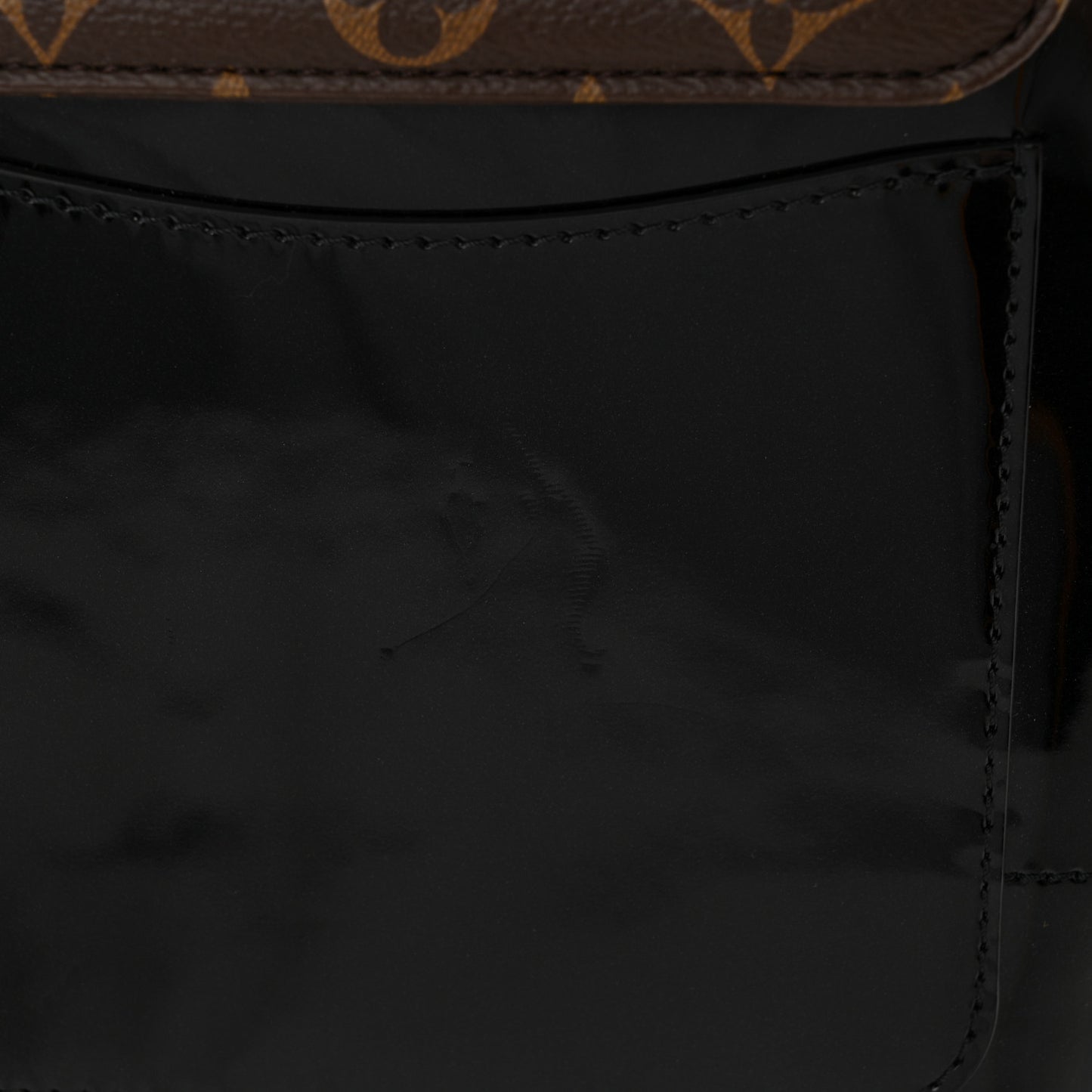 Patent Monogram Hot Springs Backpack Black