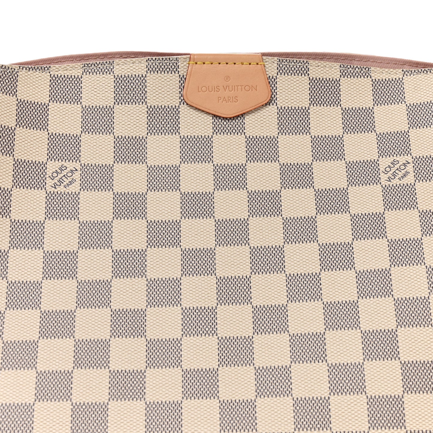 Damier Azur Graceful PM Rose Ballerine