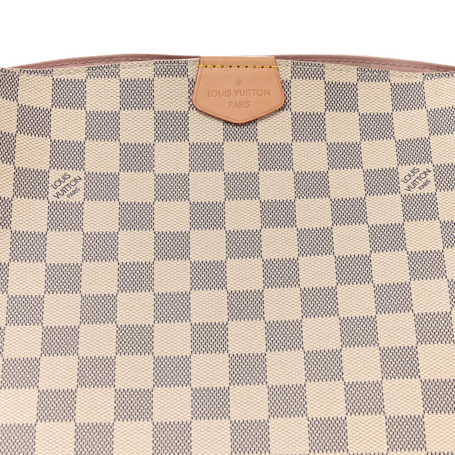 Louis Vuitton Damier Azur Graceful PM Rose Ballerine 7 of 9