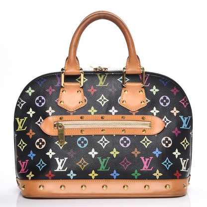 Louis Vuitton Monogram Multicolor Alma Black 1 of 7