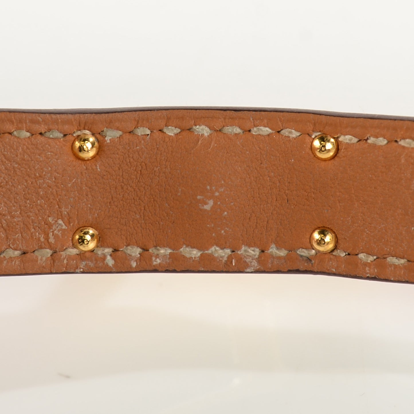 Epsom Kelly Double Tour Bracelet S Rouge Casaque