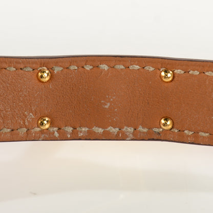 Hermes Epsom Kelly Double Tour Bracelet S Rouge Casaque 8 of 9