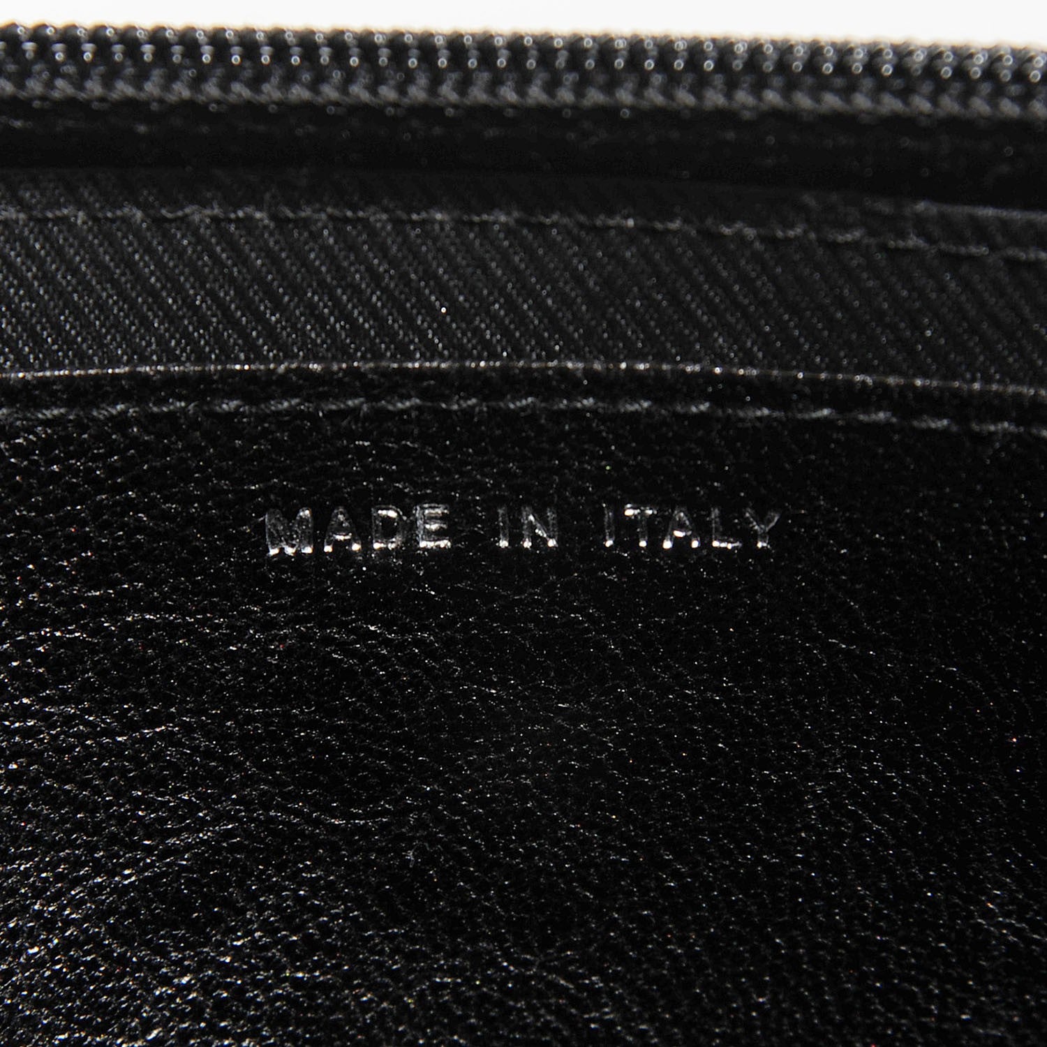Chanel Goatskin Wallet on Chain WOC Black 6 of 7