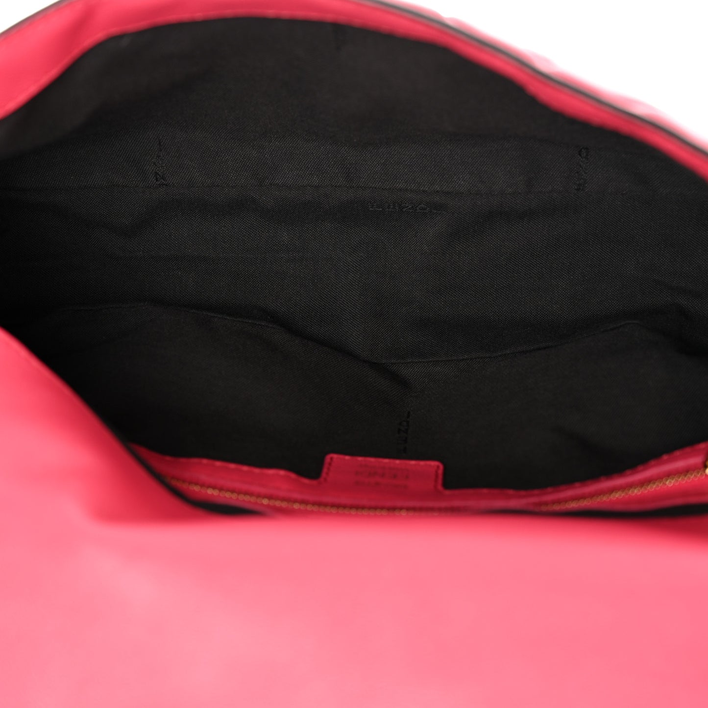 Nappa FF 1974 Embossed Baguette Rosa Fluo