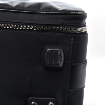 Prada Tessuto Nylon Saffiano Trolley Luggage Black 12 of 13