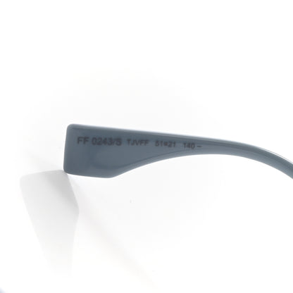 Fendi Crystal Sunglasses FF 0243/S Silver Blue 6 of 7