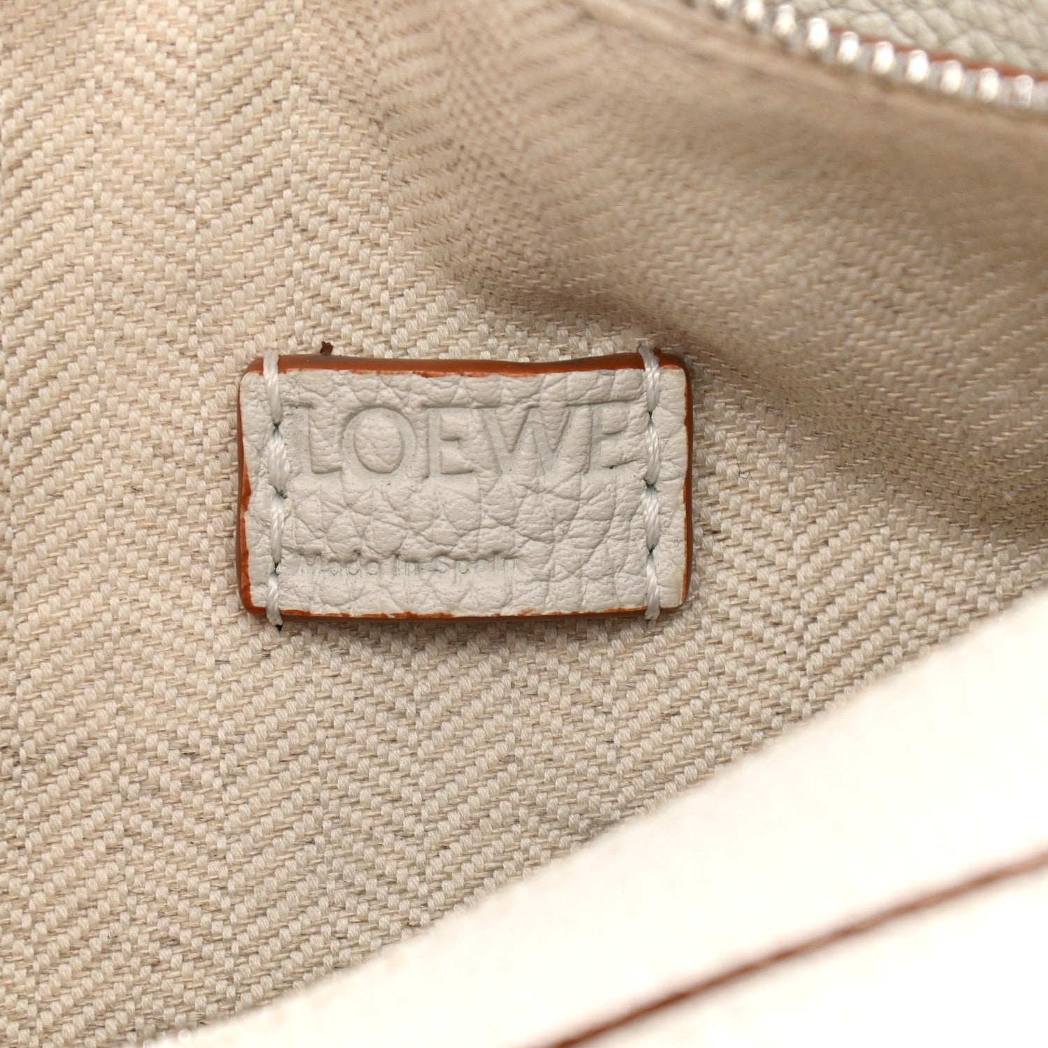 Loewe Calfskin Mini Puzzle Bag Soft White 6 of 9