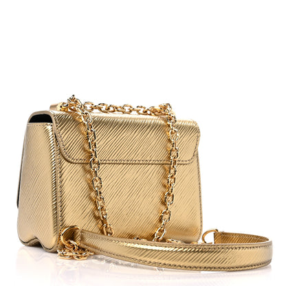 Louis Vuitton Epi Twist Shoulder Bag Mini Gold 3 of 8