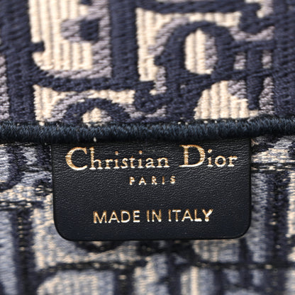 Christian Dior Oblique Medium Book Tote Blue Multicolor 6 of 12