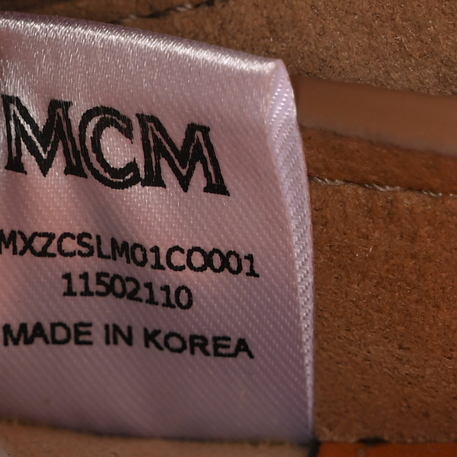 MCM Nappa Mode Travia Crossbody Phone Case Cognac 7 of 9