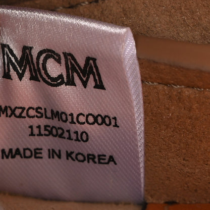 MCM Nappa Mode Travia Crossbody Phone Case Cognac 7 of 9