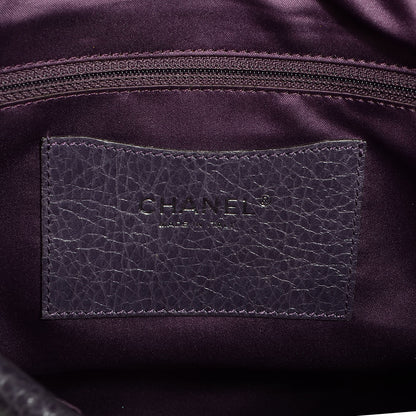 Chanel Glazed Calfskin On The Road XL Flap Purple 6 of 7