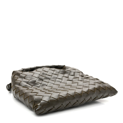 Bottega Veneta Calfskin Intrecciato Mini Hop Kaki 4 of 10
