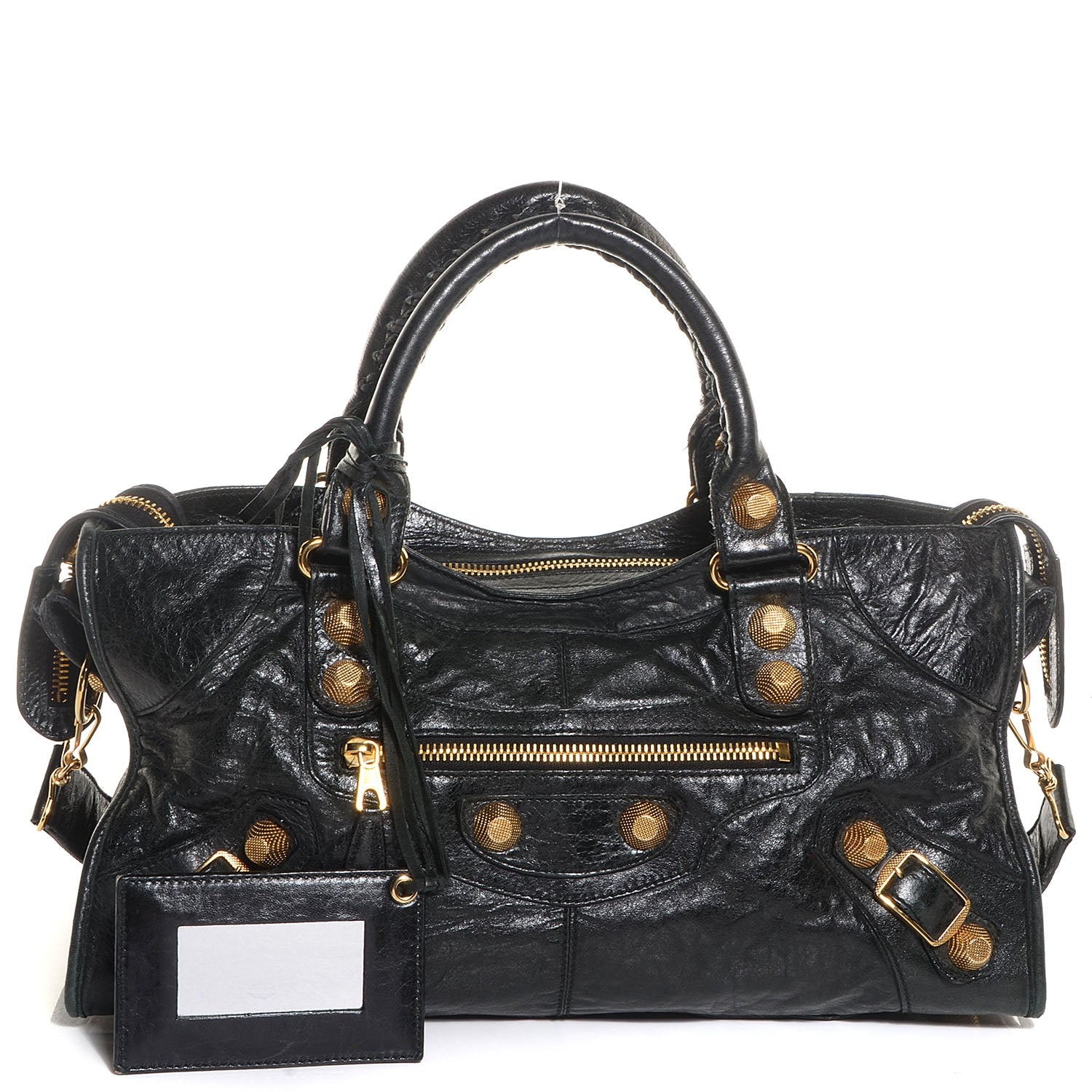 Balenciaga Chevre Giant 21 Gold Hardware Part Time Black 14 of 14