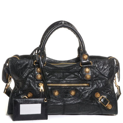 Balenciaga Chevre Giant 21 Gold Hardware Part Time Black 14 of 14