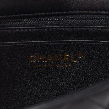 Chanel Lambskin Quilted Mini Rectangular Flap Black 5 of 10
