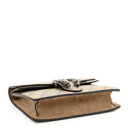 Gucci GG Supreme Monogram Super Mini Dionysus Shoulder Bag Taupe 4 of 10