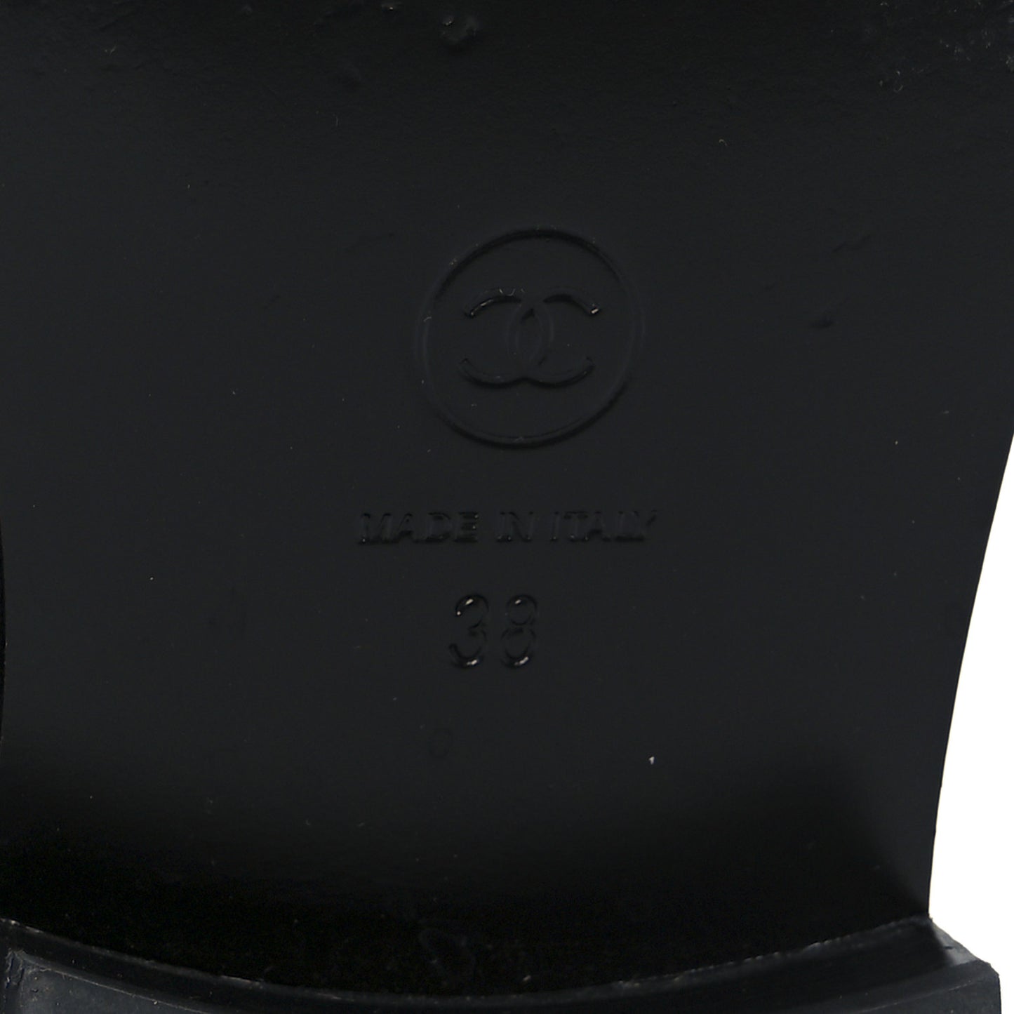 Calfskin Lace Up Combat Boots 38 Black