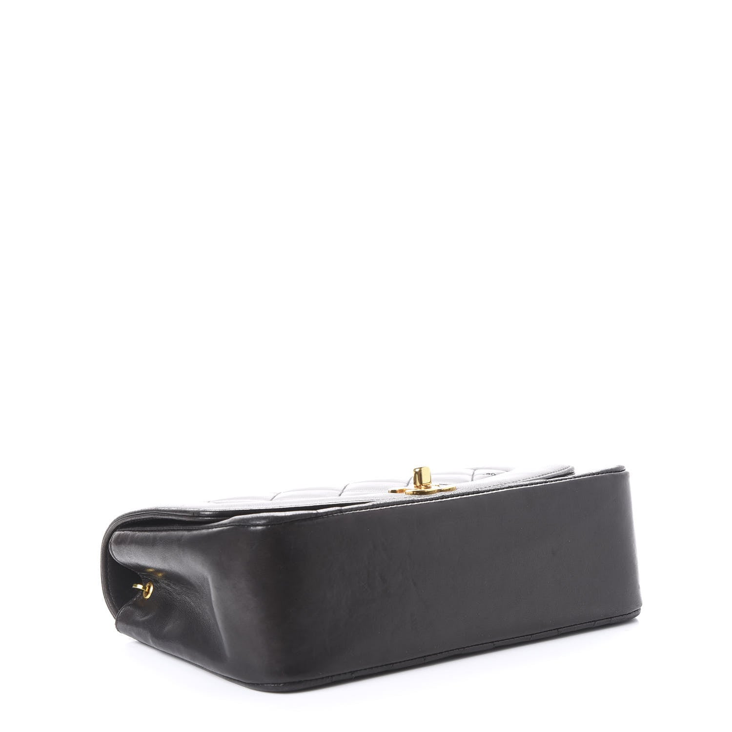 Chanel Lambskin Quilted Small Single Flap Black 3 of 9