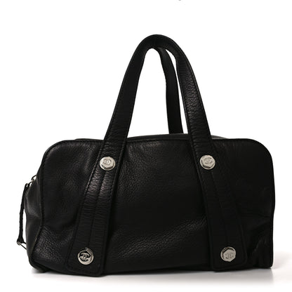 Chanel Calfskin Bolt Bowler Black 1 of 10