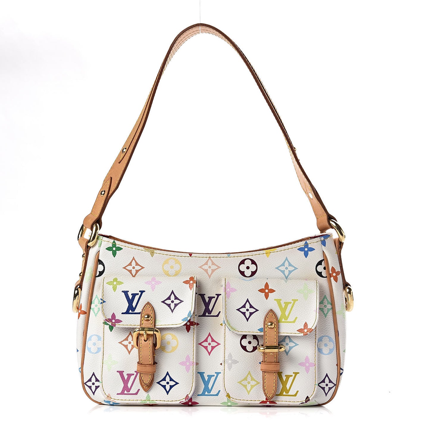 Monogram Multicolor Lodge PM White
