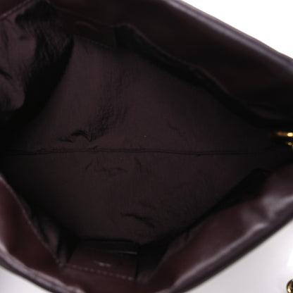 Bottega Veneta Nappa Intrecciato Dustbag Notte Shoulder Bag Dark Barolo Brass 5 of 11