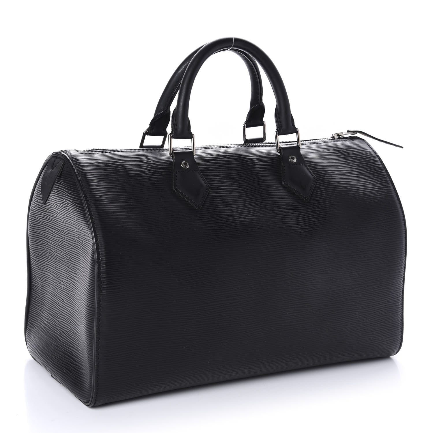 Louis Vuitton Epi Speedy 35 Black 3 of 11
