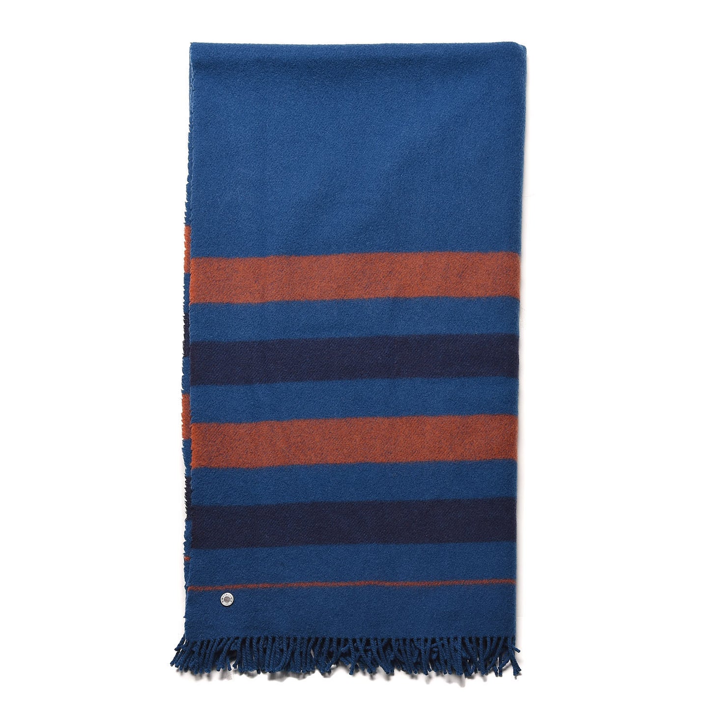 Wool Rocabar Blanket Bleu De Prusse