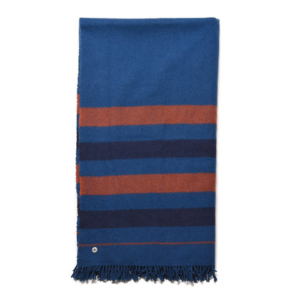 Hermes Wool Rocabar Blanket Bleu De Prusse 1 of 5