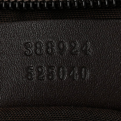 Gucci GG Plus Monogram Medium Flat Messenger Bag Dark Brown 7 of 10