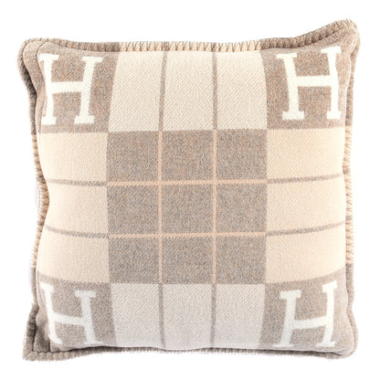 Hermes Wool Cashmere Avalon III Pillow PM Coco Camomille 1 of 3