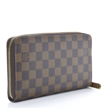 Louis Vuitton Damier Ebene Zippy Organizer Wallet 3 of 9