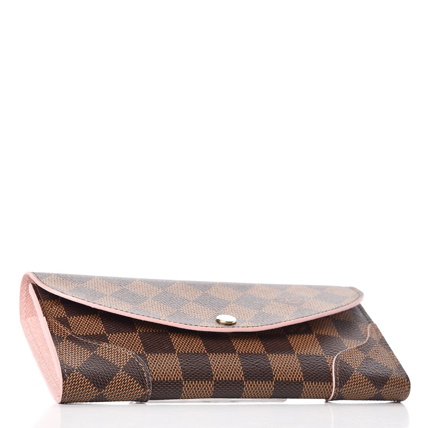 Damier Ebene Caissa Wallet Rose Ballerine