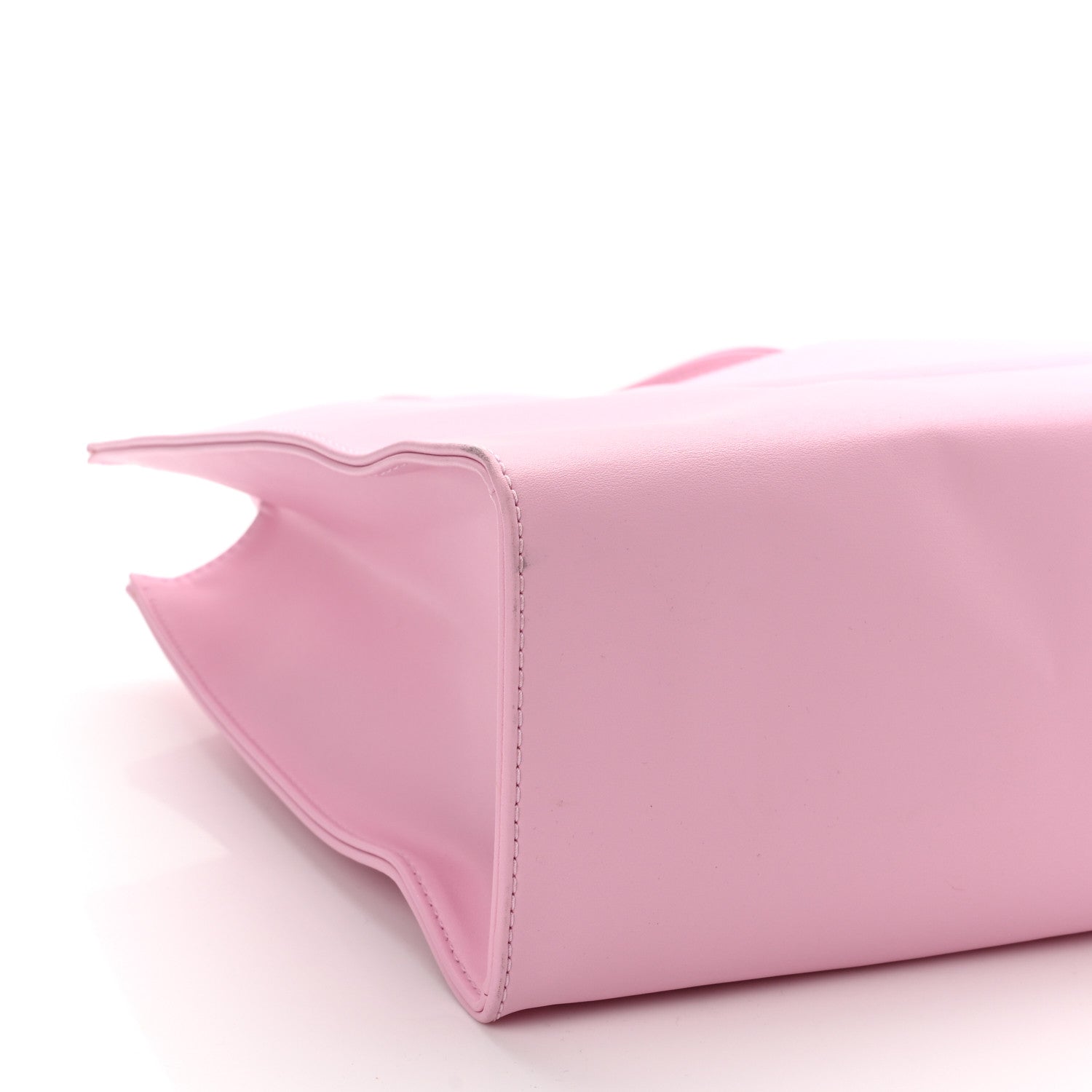 Telfar Vegan Leather Medium Shopping Bag Bubblegum 9 of 10