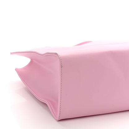 Telfar Vegan Leather Medium Shopping Bag Bubblegum 9 of 10